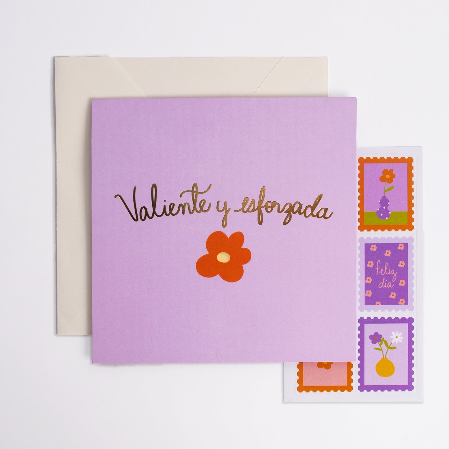 Tarjeta Pop Up - Valiente