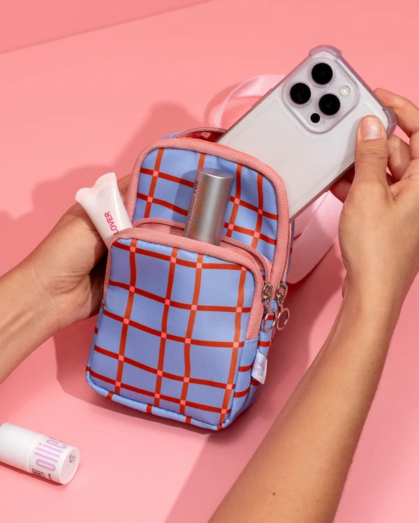 Bolso Porta Celular - Wine Checkers