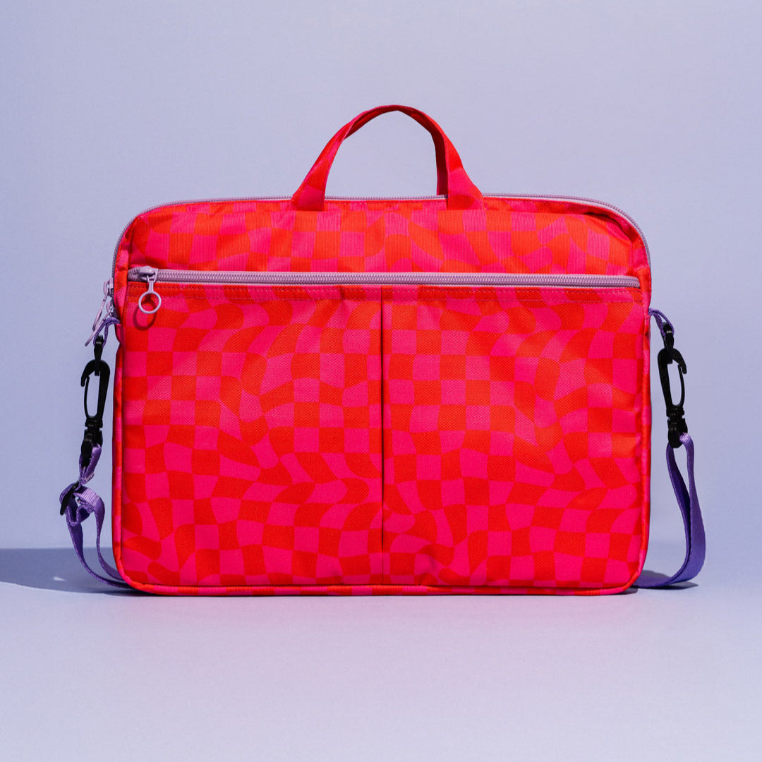 Funda para portátil 13" Cherry Checkers