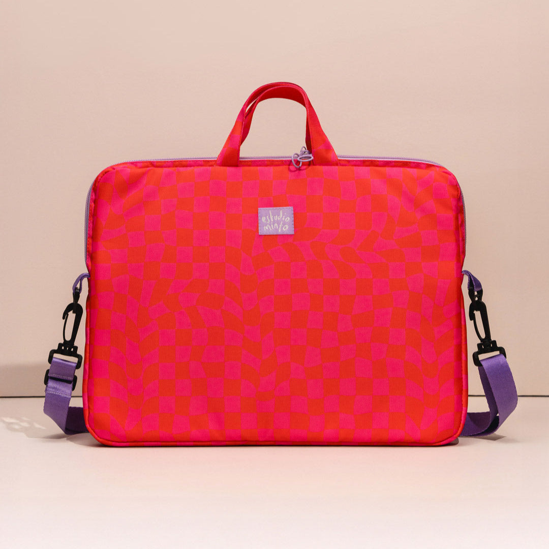 Funda para portátil 13" Cherry Checkers