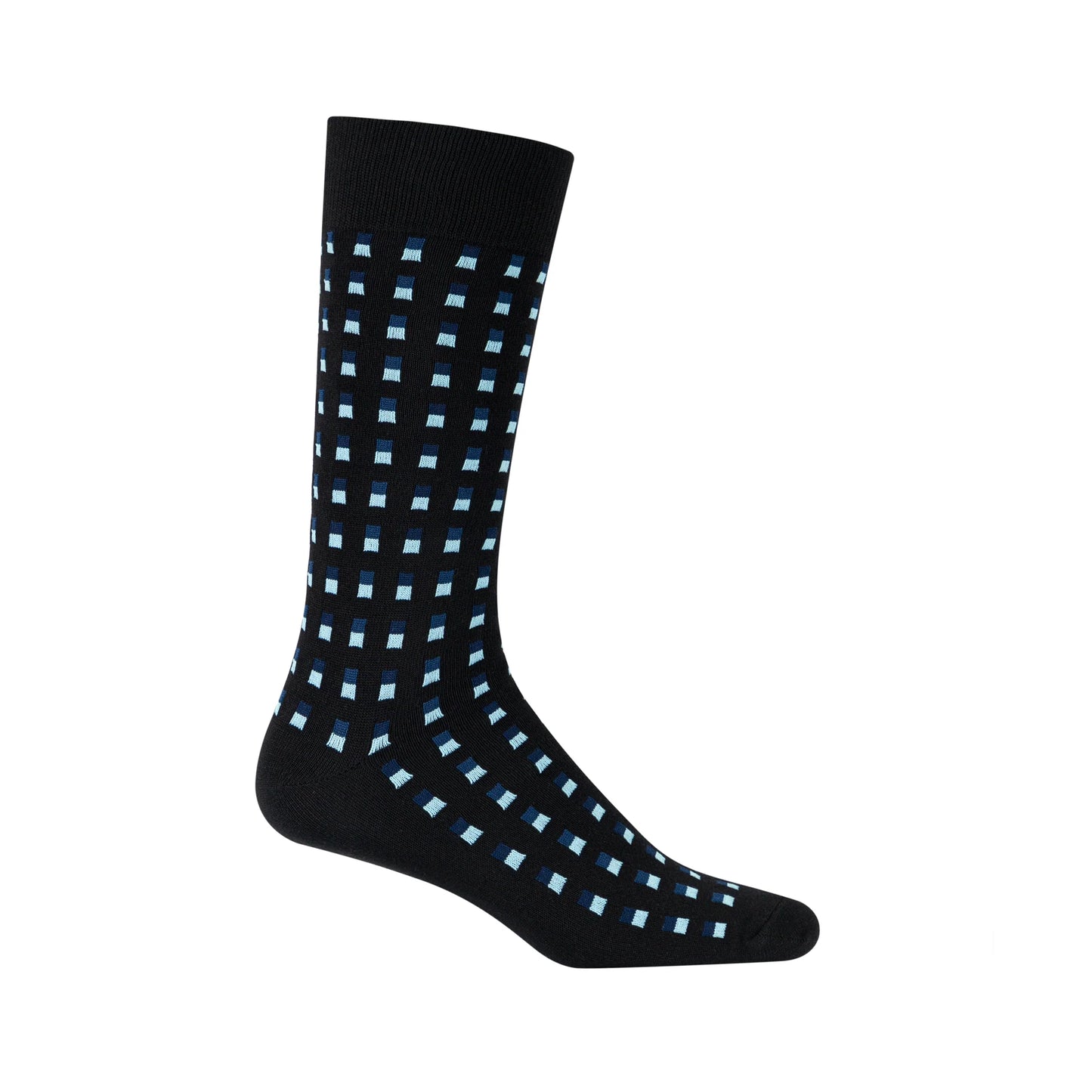 Medias Cuadrados Azules