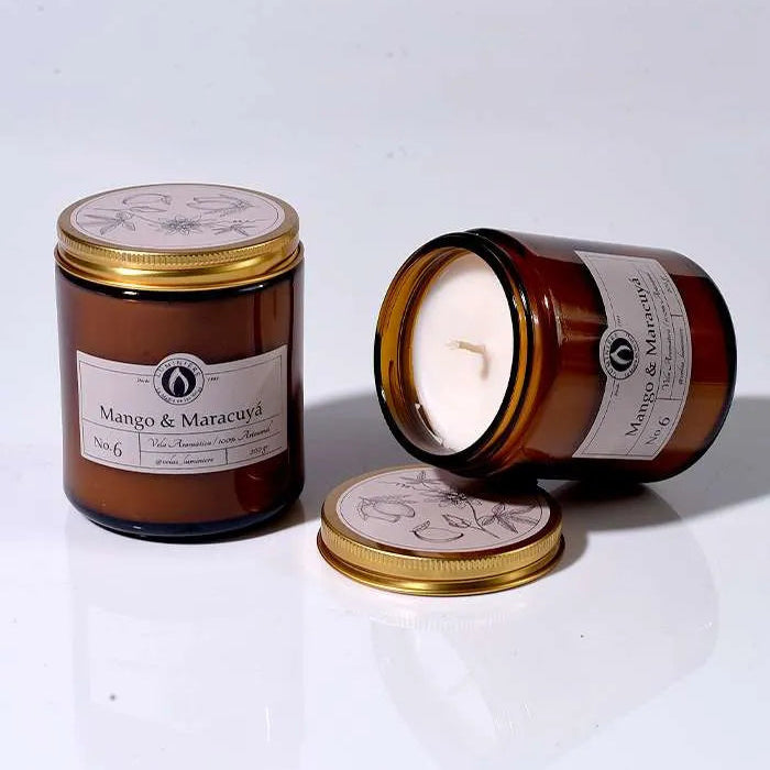 Vela Ámbar - Mango & Maracuyá