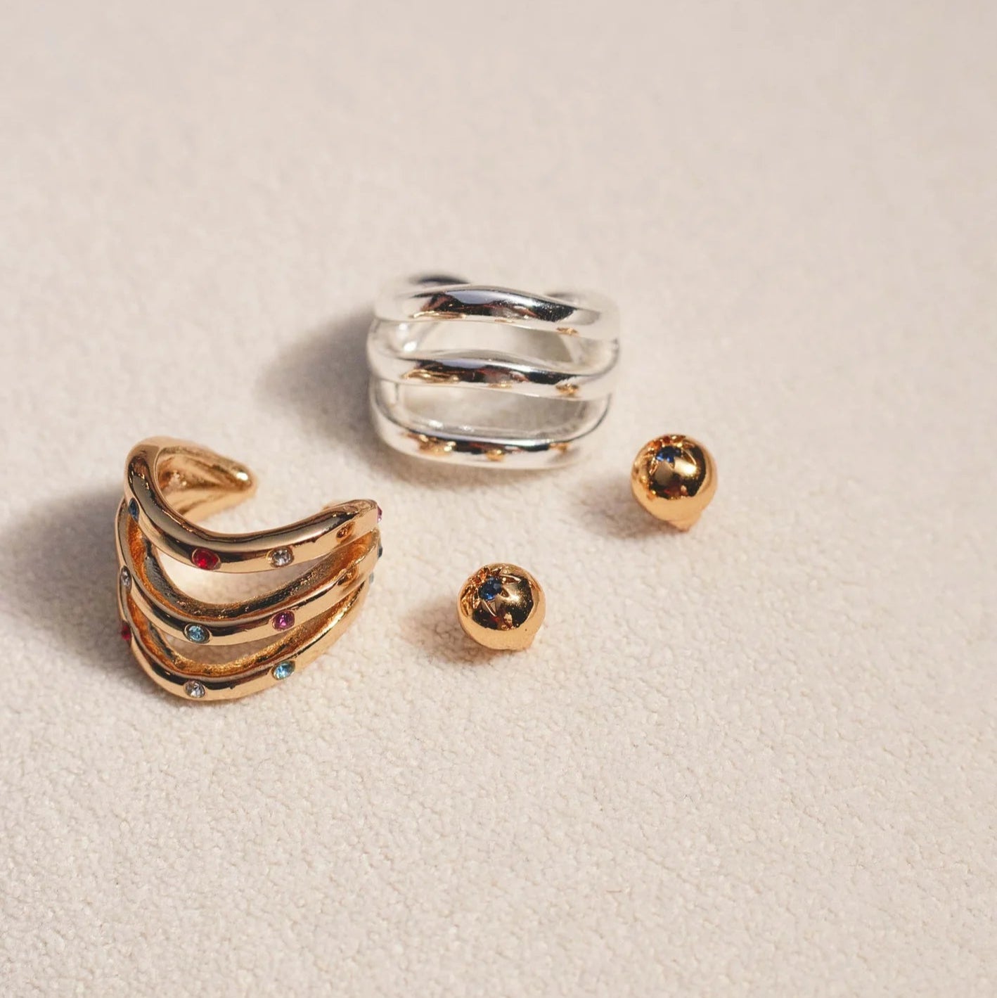 Set de 3 Aretes Florence