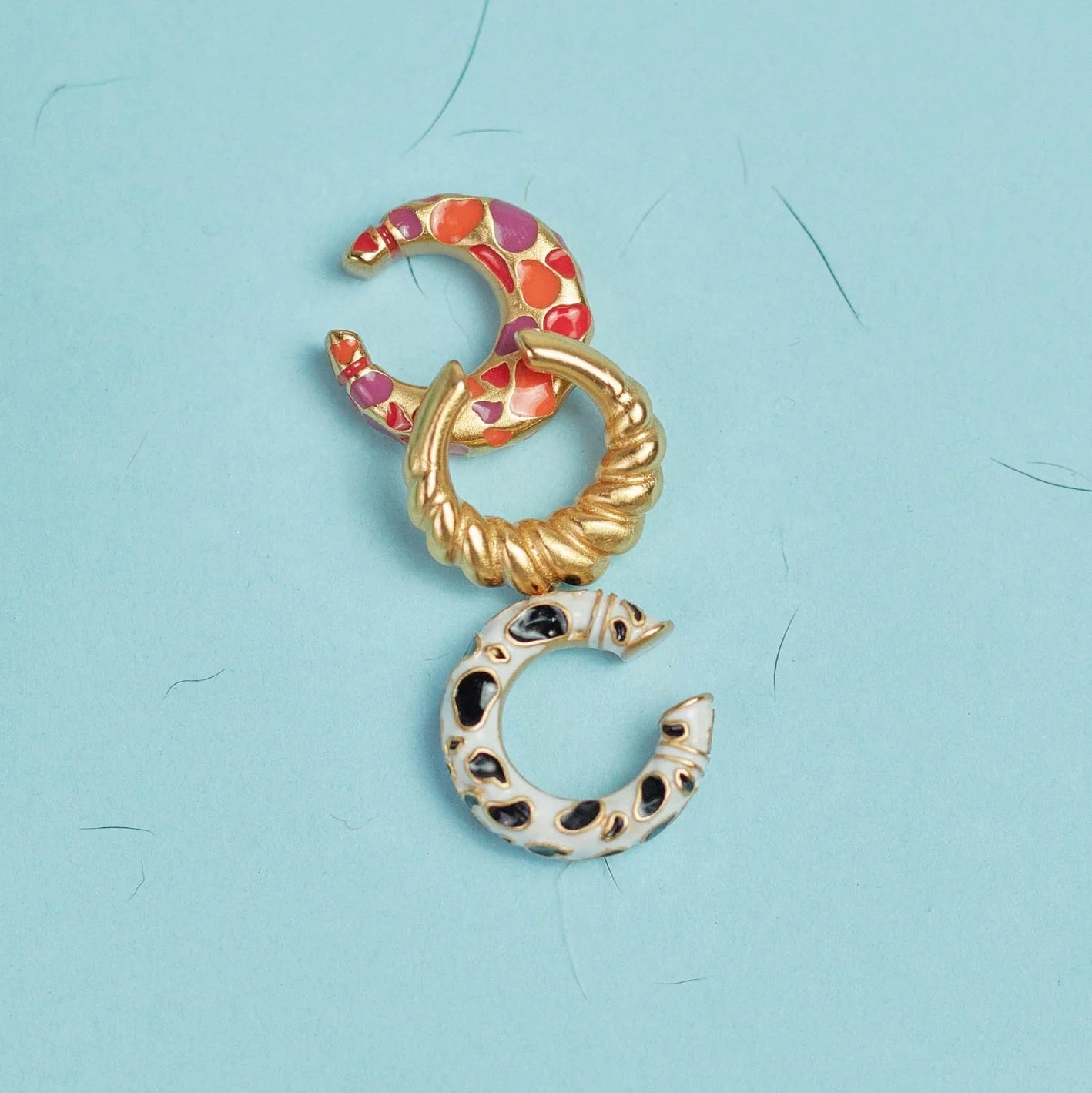 Set de 3 Earcuffs Polka Party