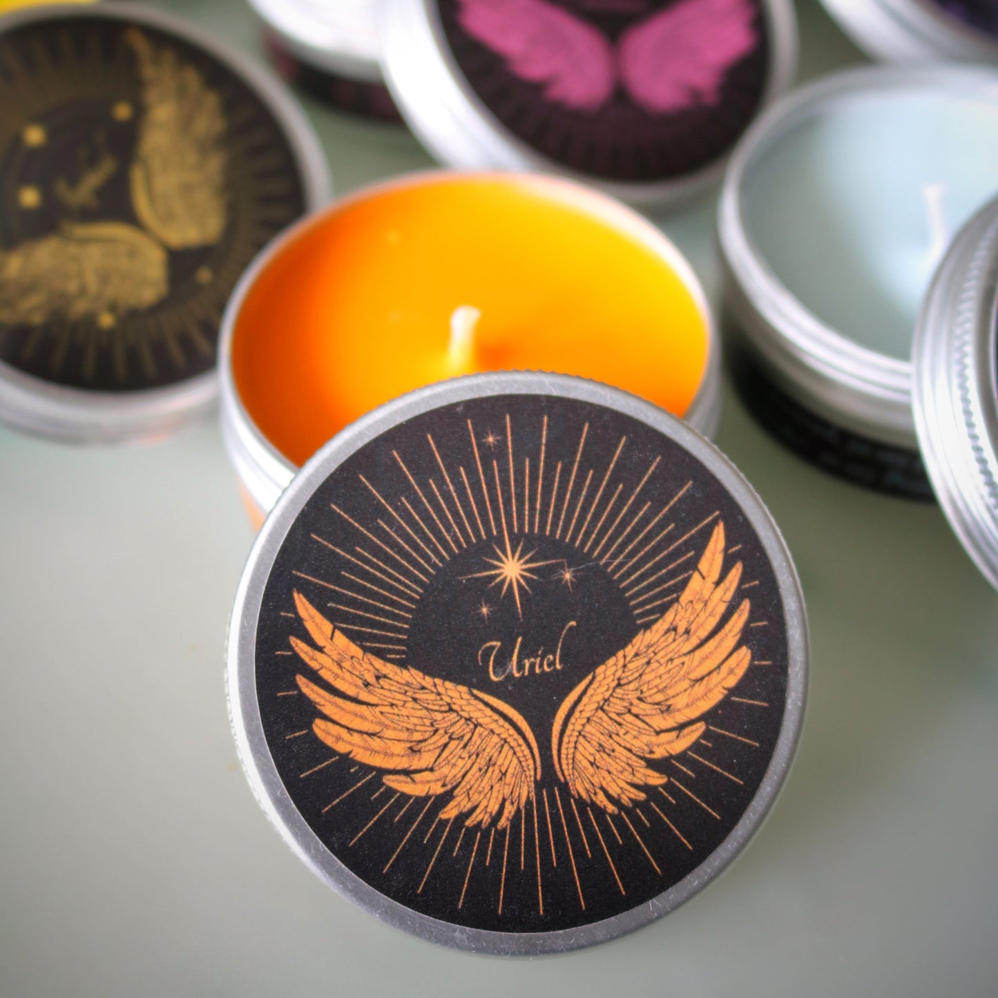 Vela en Lata - Arcángel Uriel