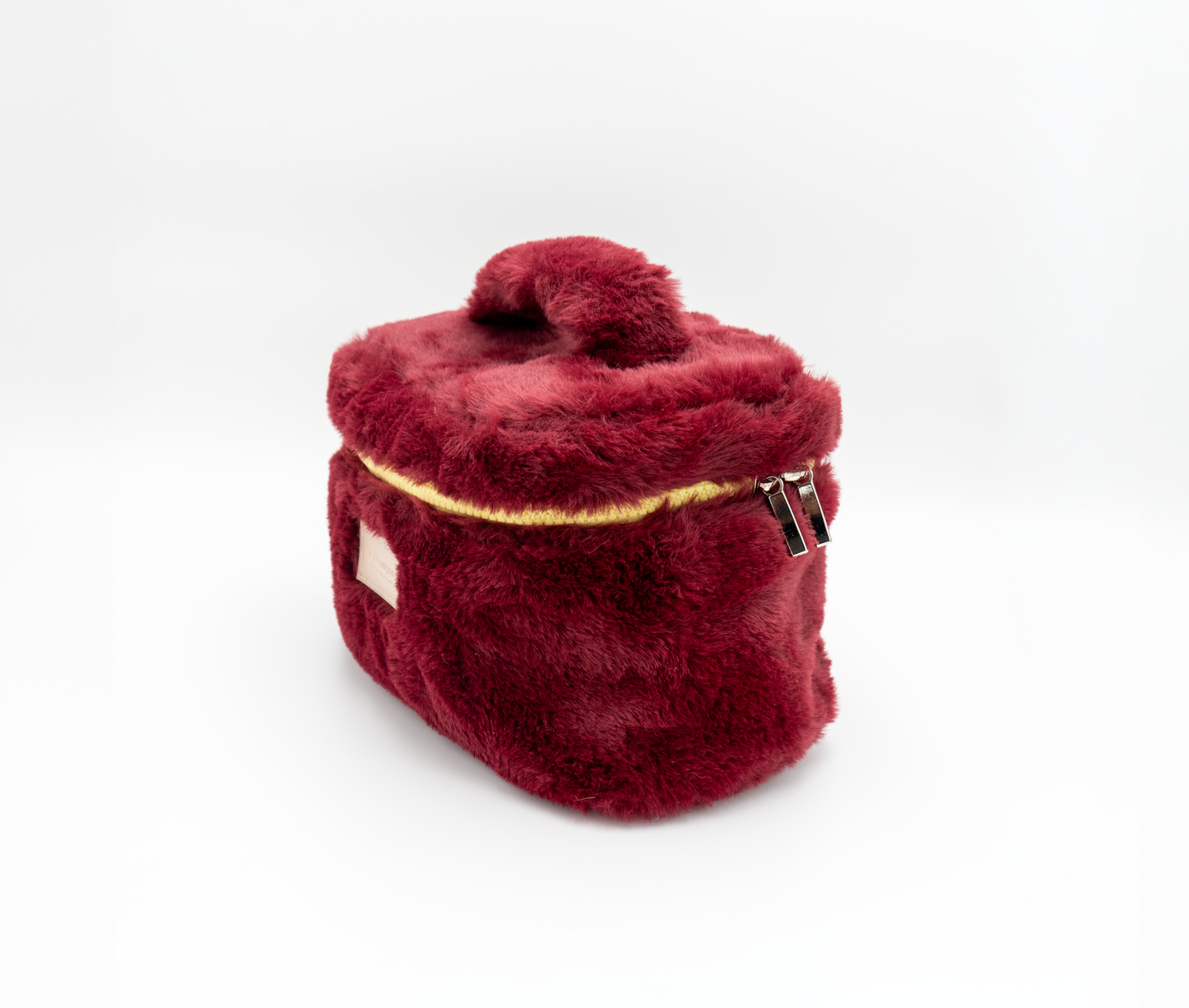 Vanity Bag Fur - Cherry