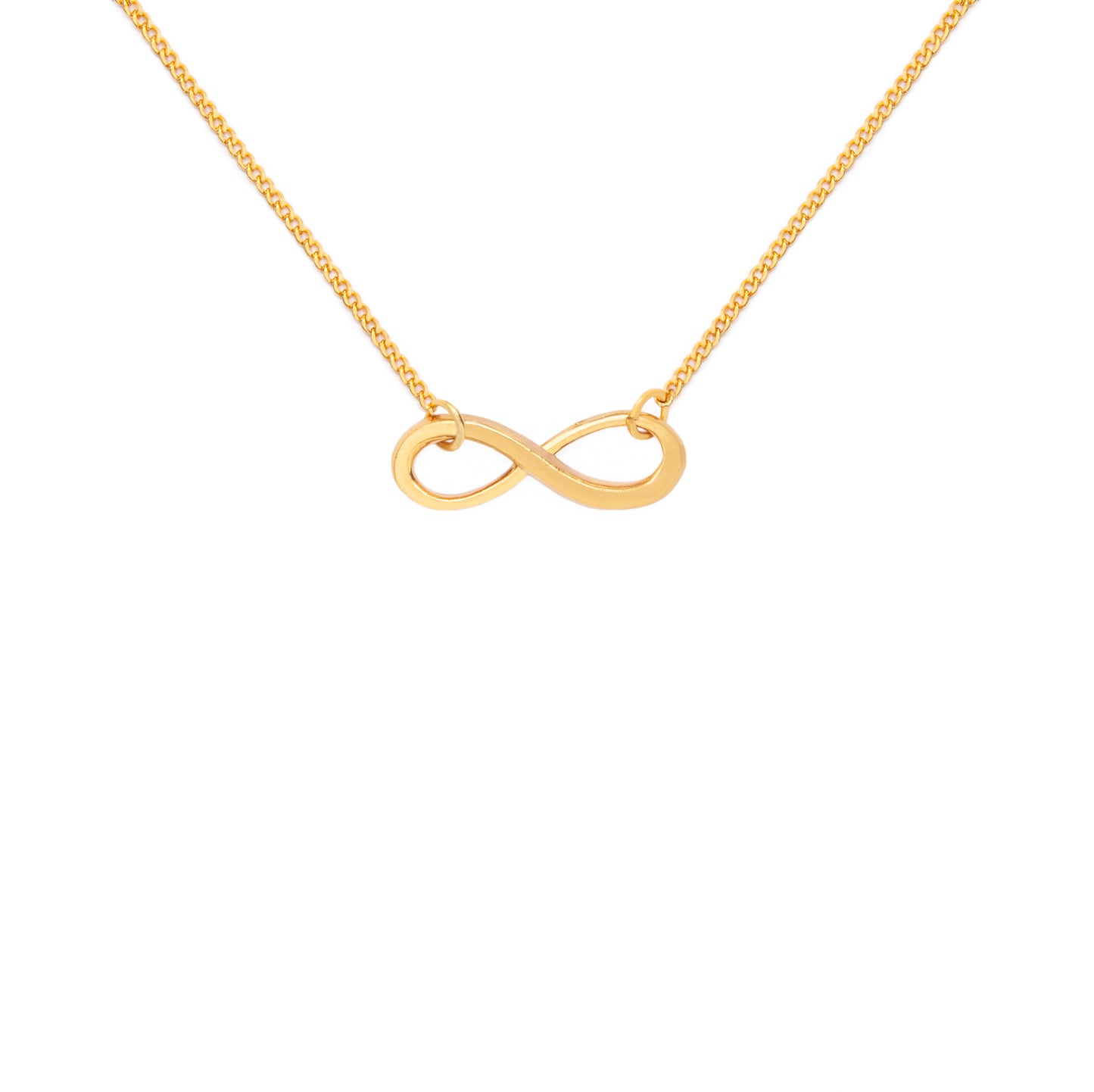 Collar Cadena Oro Infinito