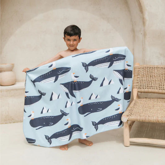 Toalla Playera de Microfibra - Gaviotas