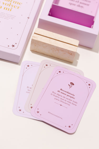 Oráculo con Mensajes y Retos de Amor Propio