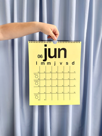 Calendario Pared 2026