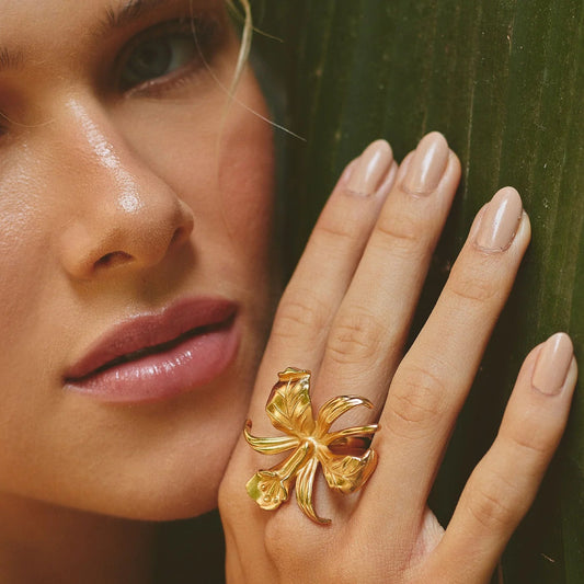 Anillo Orquídea