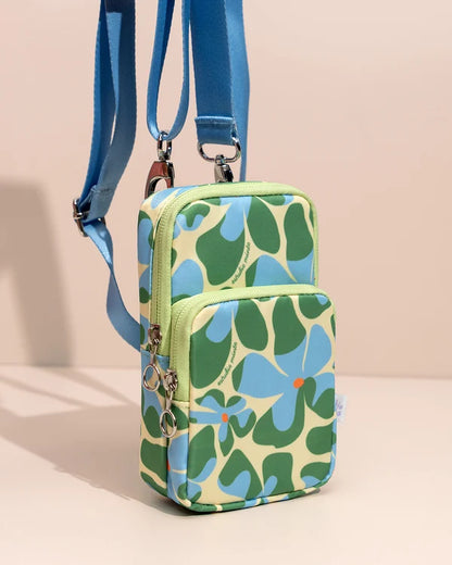 Bolso Porta Celular - Bubble Flowers
