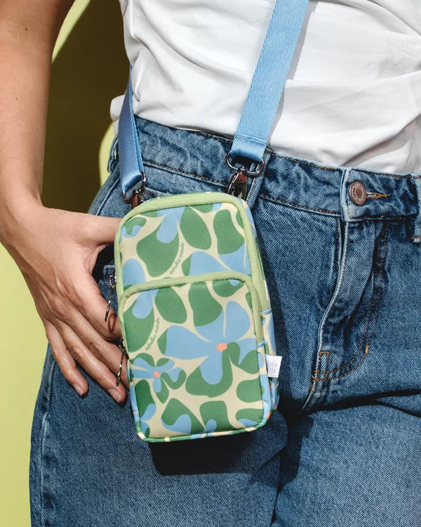 Bolso Porta Celular - Bubble Flowers