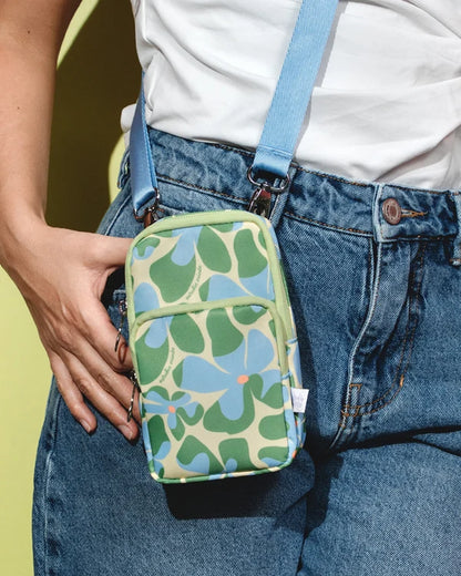 Bolso Porta Celular - Bubble Flowers