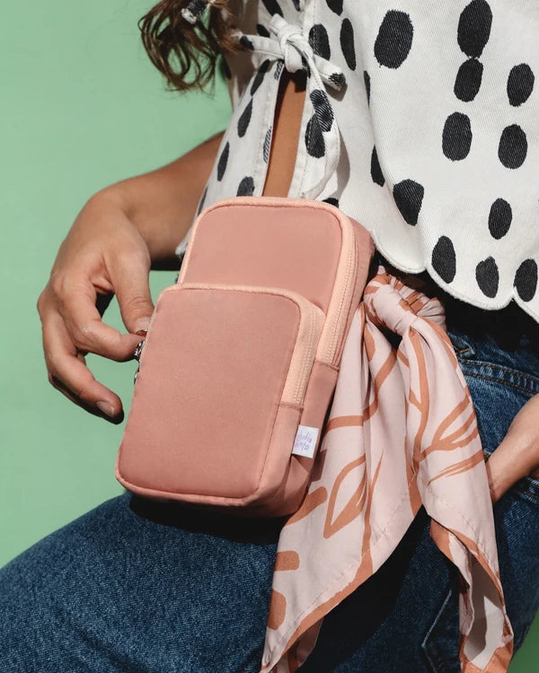 Bolso Porta Celular - Old Rose