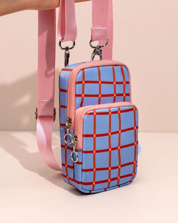 Bolso Porta Celular - Wine Checkers
