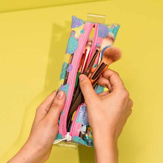 Cartuchera Happy Shell Lila