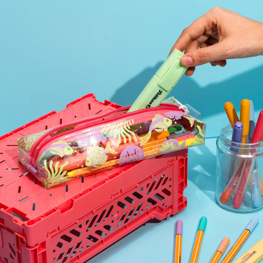 Cartuchera Planchita Fish Apple  Green