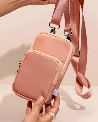 Bolso Porta Celular - Old Rose