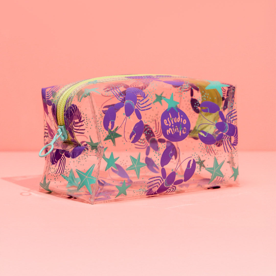 Cosmetiquera Black Lobster Lila