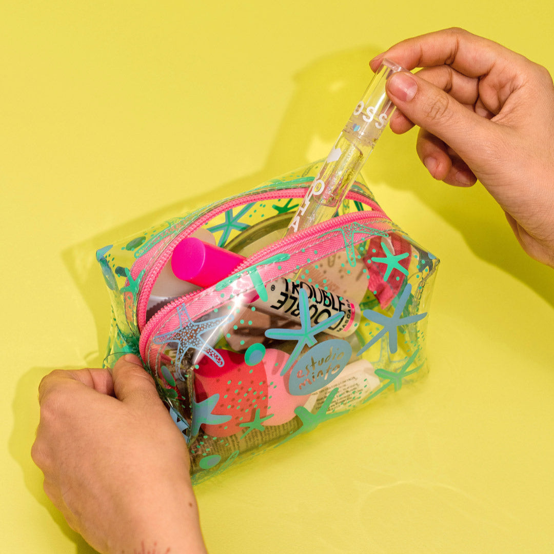 Cosmetiquera Minibio Starfish Menta