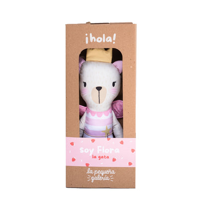 Peluche - Gatica Princesa Flora