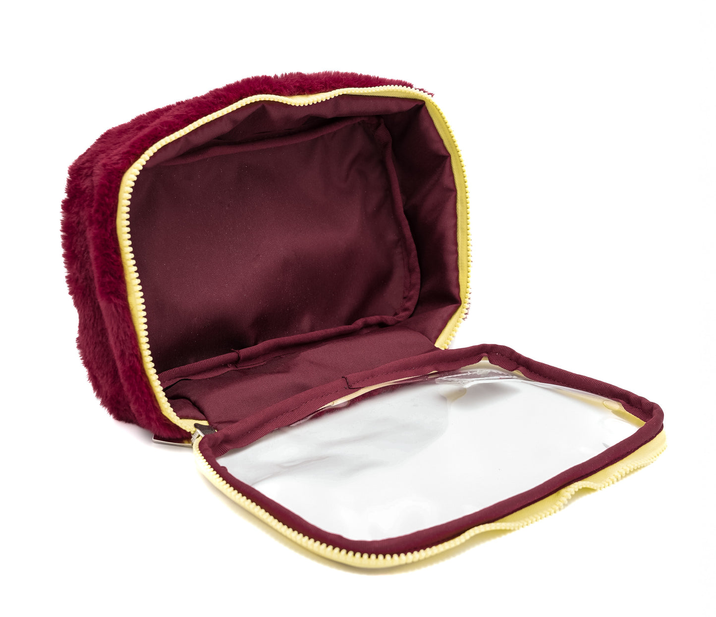 Glassy Bag M Fur - Cherry