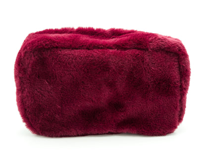 Glassy Bag M Fur - Cherry