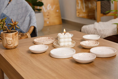 Portavelas Artesanal - Pequeño