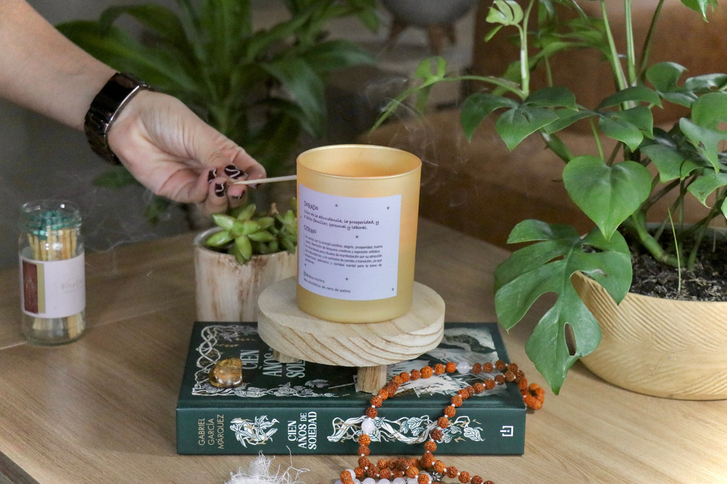 Vela - Cuarzo Dorado