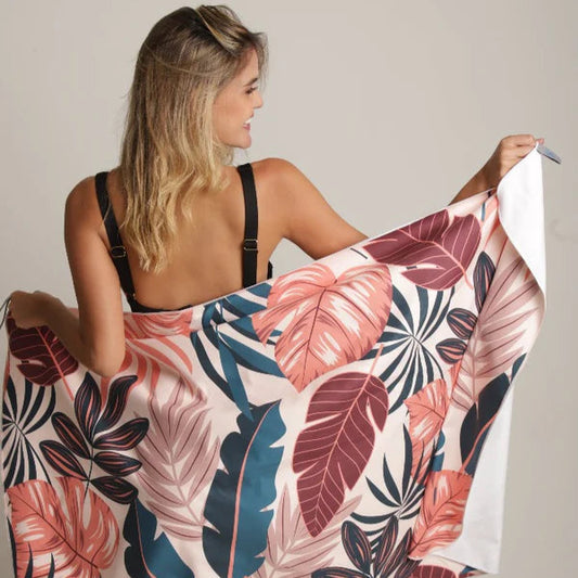 Toalla Playera de Microfibra - Avellana