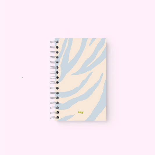 Little Notebook Cebra Azul
