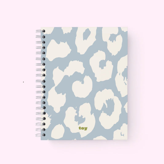 Notebook Animal Print Azul