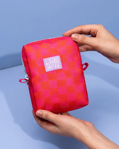 Estuche Mediano Cherry Checkers