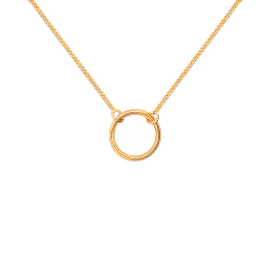 Collar Cadena Oro Karma