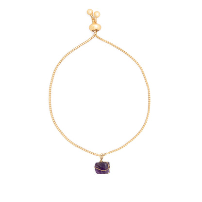 Pulsera Oro Amatista