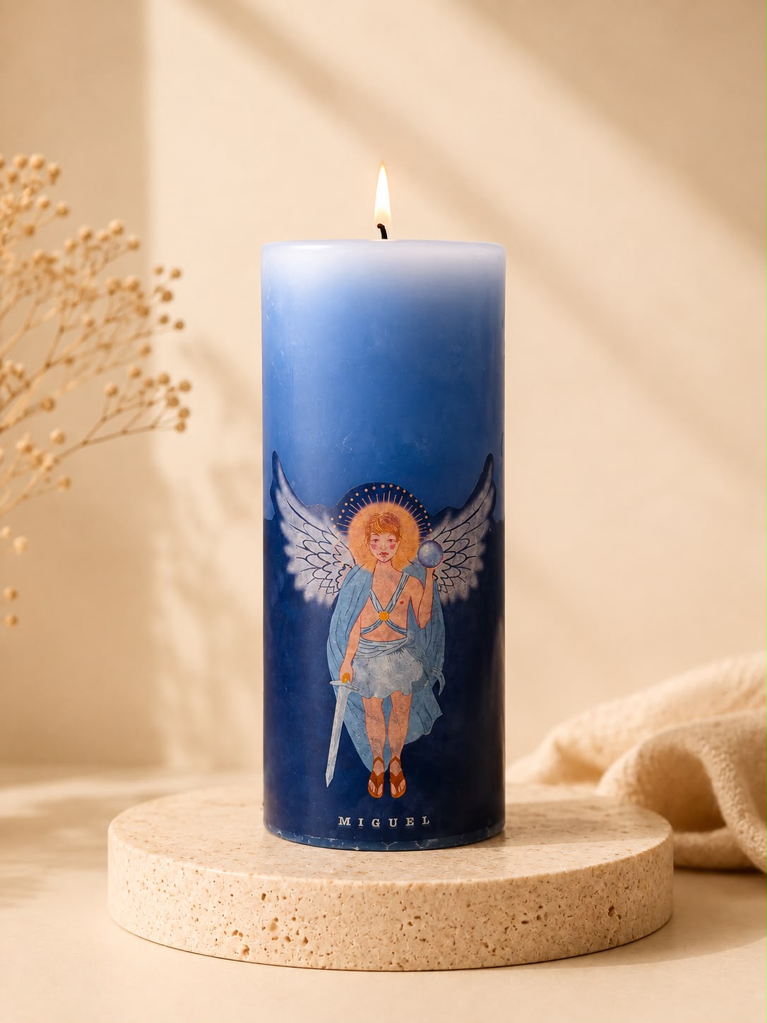 Vela Cilindro - Arcángel Miguel