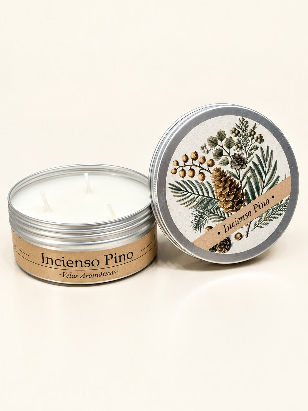 Lata Incienso Y Pino
