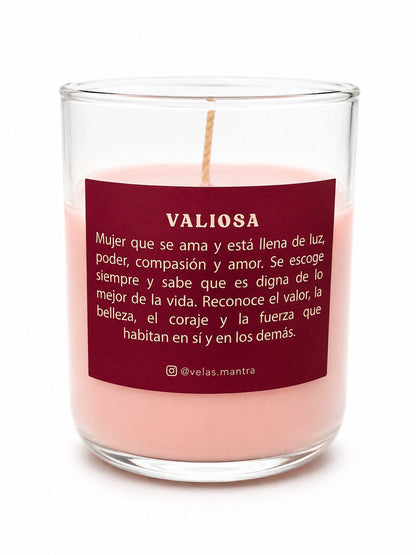 Vela Cera De Colores - Rosada