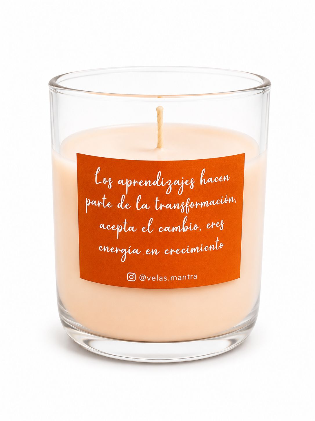 Vela Cera De Colores - Naranja